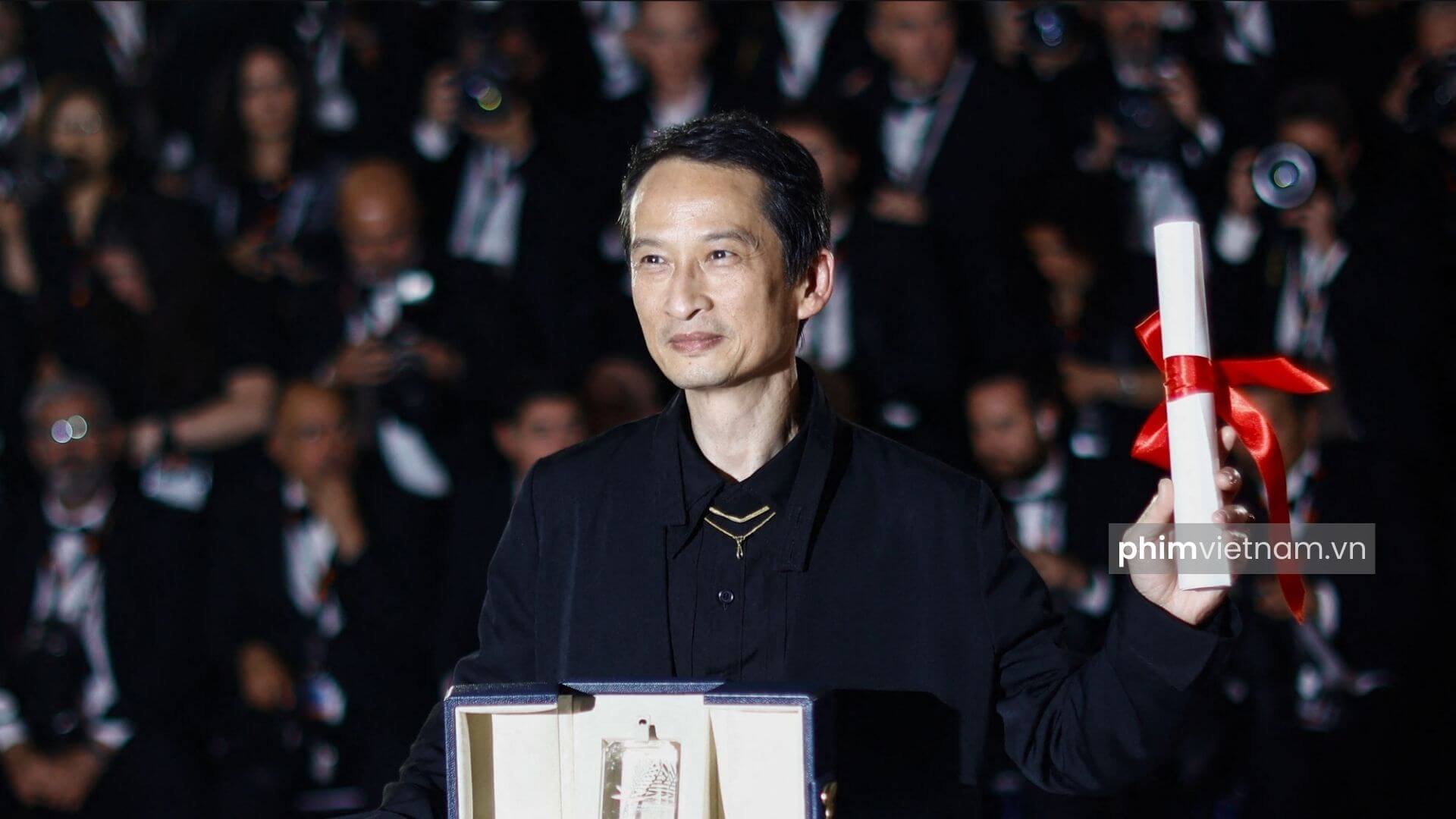 Đạo diễn Trần Anh Hùng tại giải Cannes